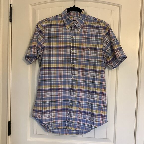 Ralph Lauren Preppy Plaid Button Down 😎⛵️ - Picture 1 of 5